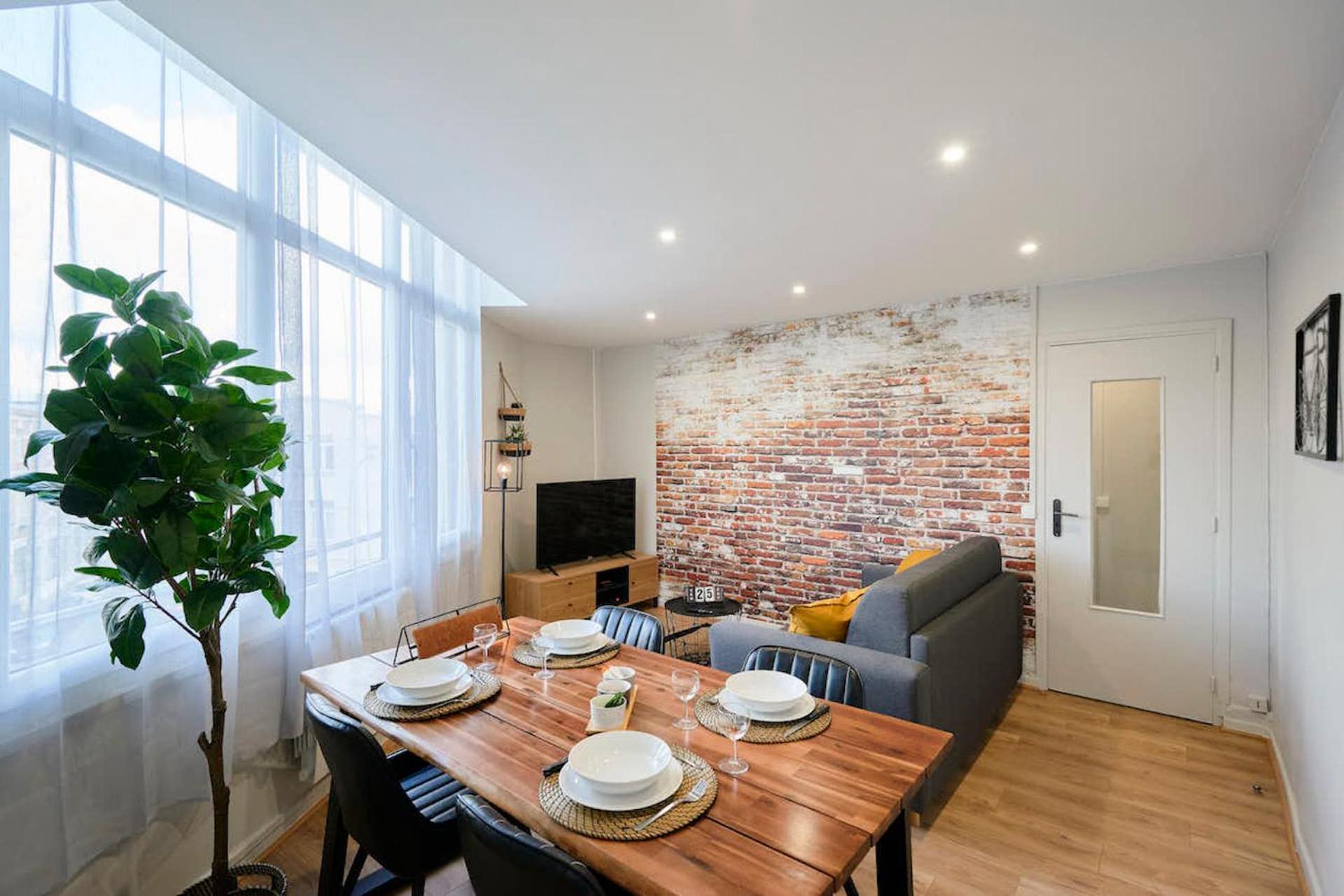 Locationstourcoing - Le Galile Apartment Bagian luar foto